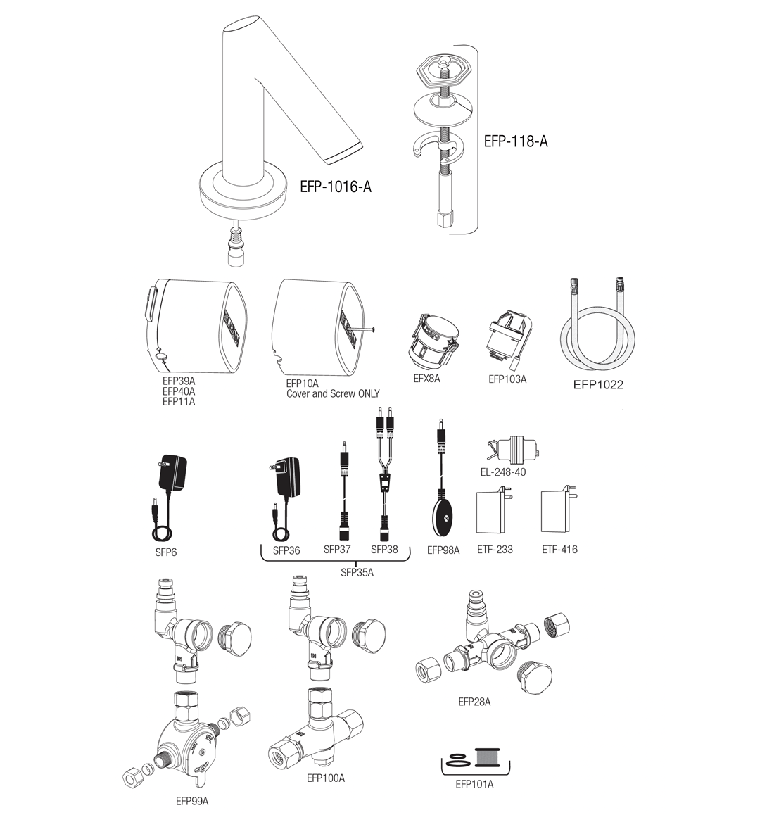 Line Drawing for EBF-425 / ETF-420