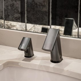 Sloan faucet graphite finish