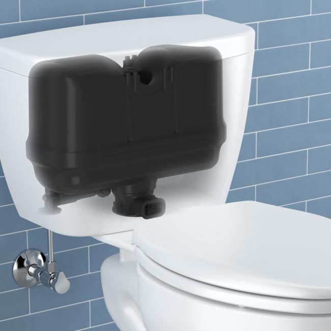 Power flush shop toilet