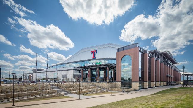 Globe Life Field in Arlington, Texas Stock Photo - Alamy