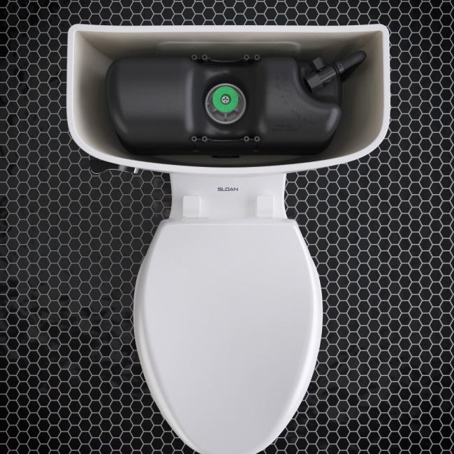 New Sloan® Pressure-assisted Toilets with 0.75 gpf